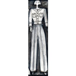 Chanel stílusú dzseki nadrággal 